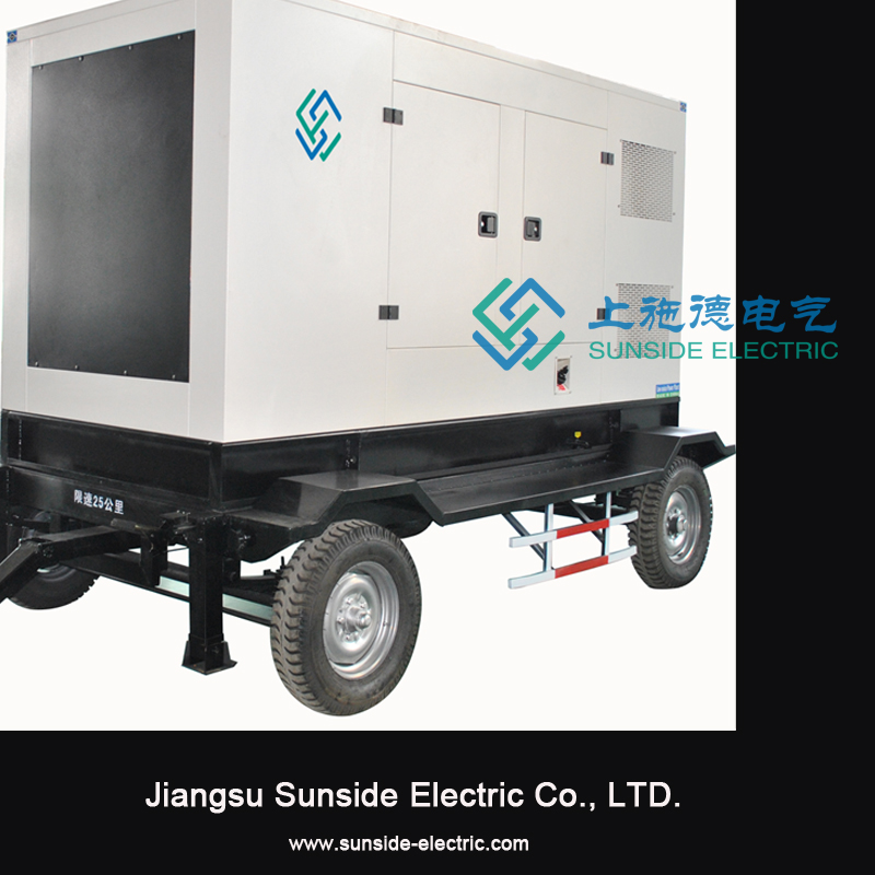 50kVA Cummins släpgenerator
