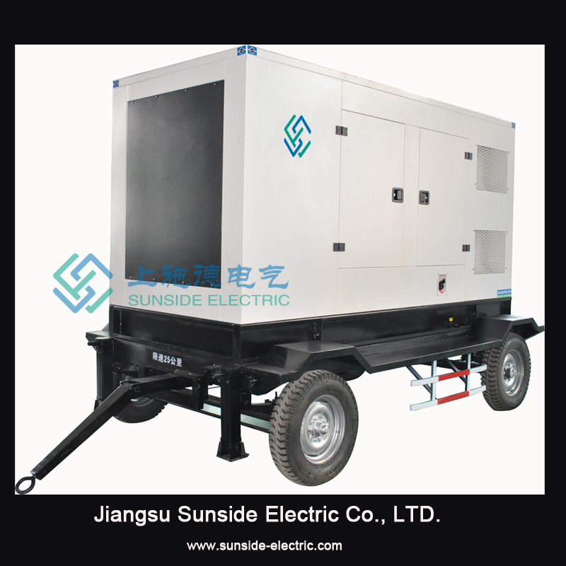 50kVA Cummins släpgenerator