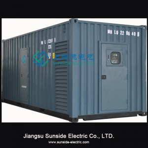 500kW industriella generatorer